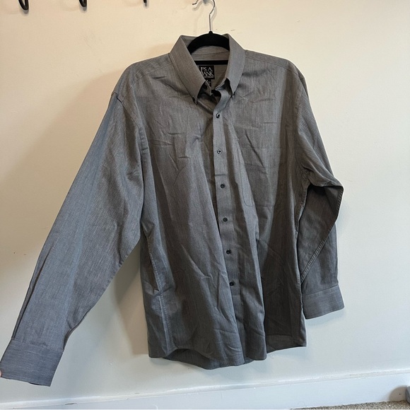 Jos. A. Bank Charcoal Button Down Shirt - Picture 3 of 4